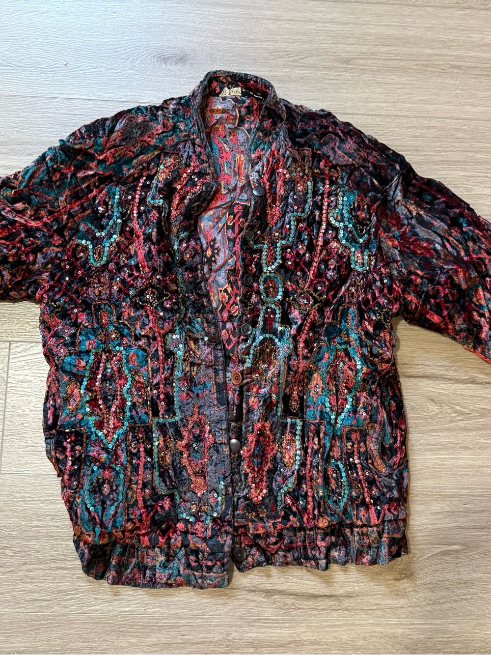 Vibrant Multicolor Bomber Jacket - Women's Statement Jacket